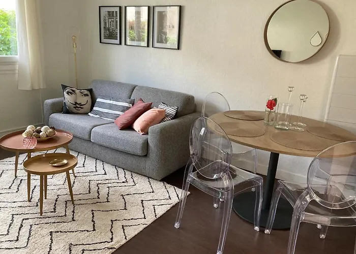 Ferienhaus 50 M2 T2 Au Calme, Lumineux, Confortable, Cosy, Climatise, Privatif Avec Parking Gratuit Et Terrasse Toulouse