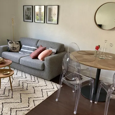 펜션 50 M2 T2 Au Calme, Lumineux, Confortable, Cosy, Climatise, Privatif Avec Parking Gratuit Et Terrasse 툴루즈
